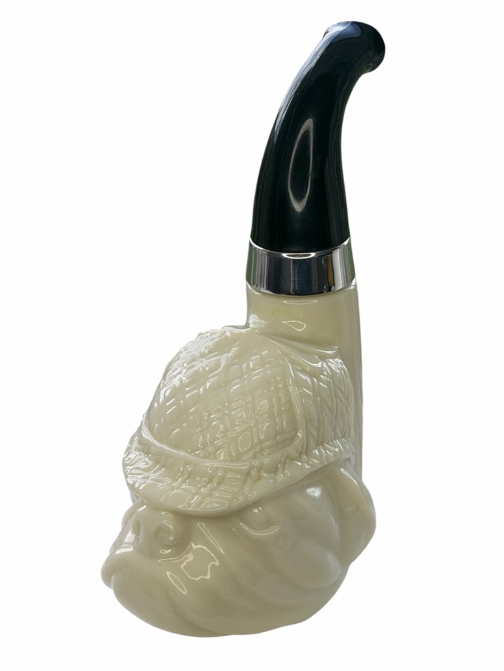 Rare Vintage Avon Bulldog Pipe Wild Counrty Aftershave Decanter (Empty)